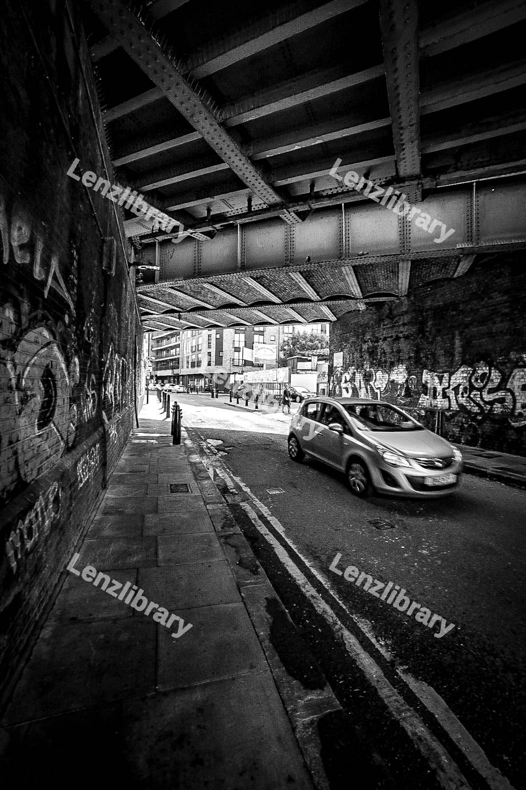 Street over a Bridge